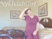 Nurse roleplay joi- big tits pawg redhead jerk off instruction 5/16