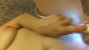 Just sexy wet showerhead masturbation