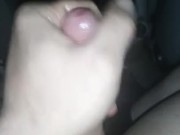 masturbating in my truck, neighbors are probably watching!