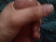 Close up ejaculation while watching the game - Screenshot 11 of 16 - HD