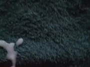 Close up ejaculation while watching the game - Screenshot 15 of 16 - Masterbation