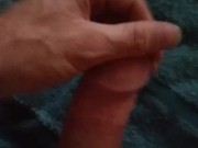 Close up ejaculation while watching the game - Screenshot 2 of 16 - Cum