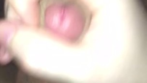Stroking cubby cock