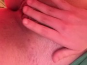 18 y/o Girl Plays With Tight Small Pussy!