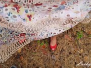 He Cumming in my panties with warm cum and pulls them back up, He fucked my clit outside 8/16