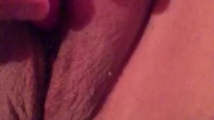 Hot pussy cums when played with