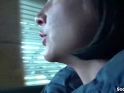 GERMAN SCOUT - Schlankes Teen Lullu in Berlin Park ohne Gummi gefickt 3/16