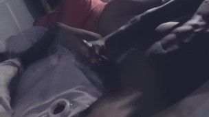 Long Snake Dick stroked before bed. HORNY AS FUCK