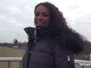 GERMAN SCOUT - Deutsche Mara in sexy Waesche bei Casting Anal gefickt 1/16