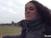 GERMAN SCOUT - Deutsche Mara in sexy Waesche bei Casting Anal gefickt 2/16