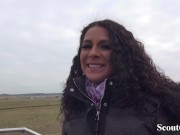 GERMAN SCOUT - Deutsche Mara in sexy Waesche bei Casting Anal gefickt 3/16