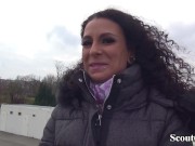 GERMAN SCOUT - Deutsche Mara in sexy Waesche bei Casting Anal gefickt 4/16