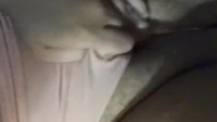 Playing with my pussy till I orgasm twice