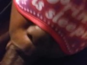 Ebony slut sucking bbc 12/16