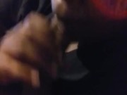 Ebony slut sucking bbc 2/16