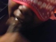 Ebony slut sucking bbc 9/16