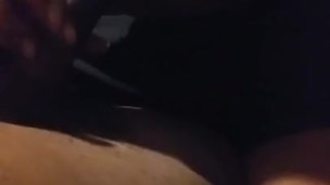 Ebony slut sucking bbc