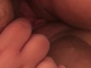 FIRST VIDEO!!  Amateur Shy Chubby White Girl In Shower. 15/16