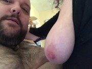 Enjoying my voluptuous vixen's titillating talents in eager oral exchange 5/16