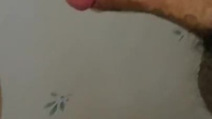 I love how hard and weighty that feels, slapping my cock.