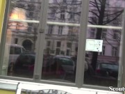 GERMAN SCOUT - JULY JOHNSON VON BERLINER STRASSE DIREKT AUF DEN SCHWANZ 6/16