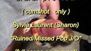 BBB preview: Sylvia Laurent(Sharon) "Missed/Ruined J/O JerkOff" (no SloMo A
