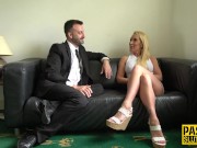 Throating milf tied up 4/16