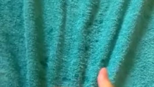 Wanking my hard dick