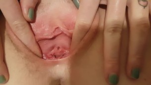 Lux Lives Gapes and Spreads Her Pussy