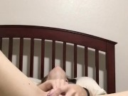 playing with purple toy and orgasms 11/16