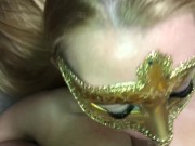 Sloppy deepthroat Drooling facial 4K