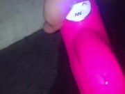 Female Solo Squirt! - Toy Slips, Almost Goes In Wrong Hole! 12/16