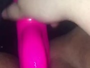 Female Solo Squirt! - Toy Slips, Almost Goes In Wrong Hole! 13/16