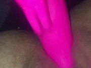 Female Solo Squirt! - Toy Slips, Almost Goes In Wrong Hole! 15/16