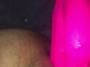 Female Solo Squirt! - Toy Slips, Almost Goes In Wrong Hole! 4/16