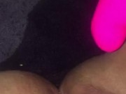 Female Solo Squirt! - Toy Slips, Almost Goes In Wrong Hole! 9/16