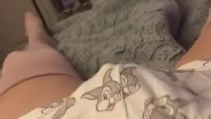 Wet slutty kitten has to be quiet !!