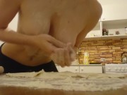 Dirty cooking with David Bowie and Peter Schilling: new wave flour boobs 15/16