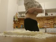 Dirty cooking with David Bowie and Peter Schilling: new wave flour boobs 5/16