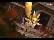 Archived - Lucario x Renamon Cucking Leomon