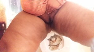 I had to hold it in until I record first