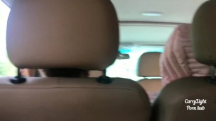 Extreme public orgasm in the bus