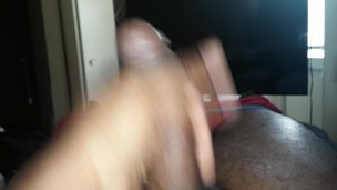 Stroking to cumshot