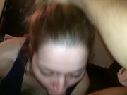 I'm blonde and swallow all your cum! 7/16