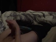 20yo Male Solo Masturbation While Watching Porn (Me)