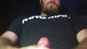 Solo male masturbation
