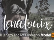 Flexible farm girl takes great facial outdoor - LenaLouix 16/16