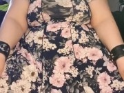 BBW teases herself