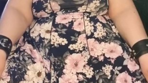 BBW teases herself