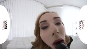 VIRTUAL TABOO - Redhead Babe Fingering Her Juicy Pussy